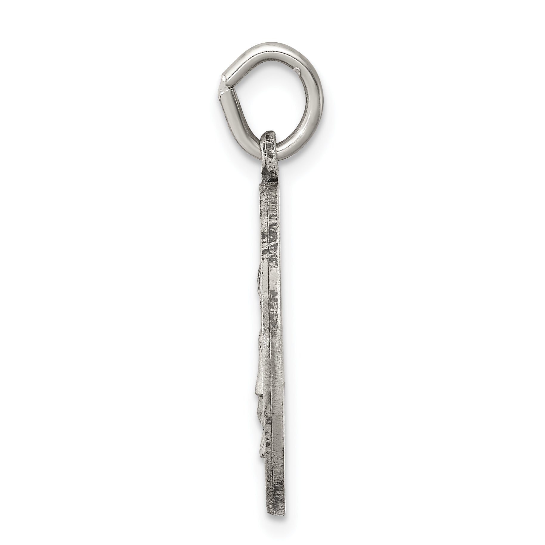 Sterlingsilber Antikisiert Saint Elizabeth Seton Medaille