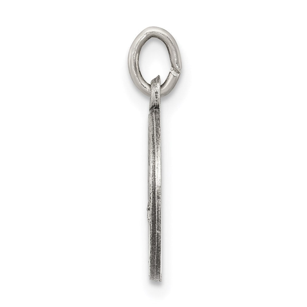 Sterlingsilber Antikisiert Saint Florian Medaille