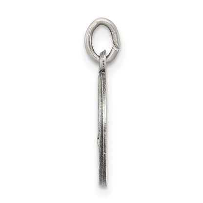 Sterlingsilber Antikisiert Saint Florian Medaille