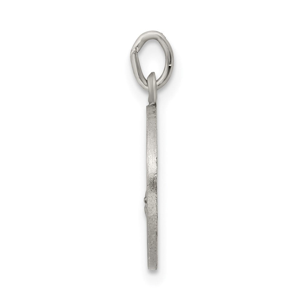 Sterlingsilber Antikisiert Saint Florian Medaille