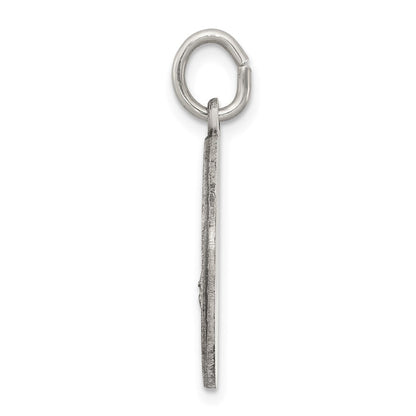 Sterlingsilber Antikisiert Saint Florian Medaille