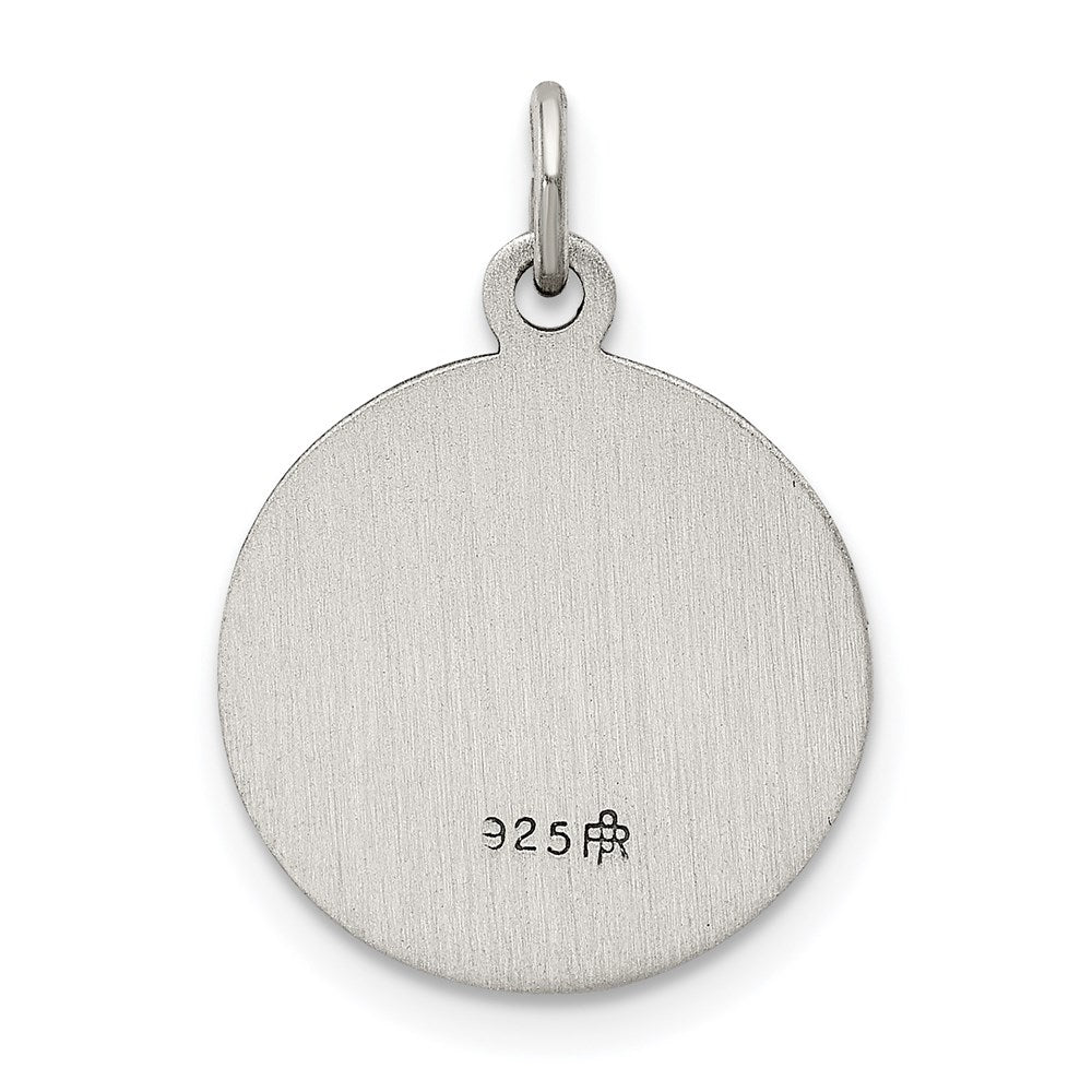 Sterlingsilber Antikisiert Saint Gerard Medaille
