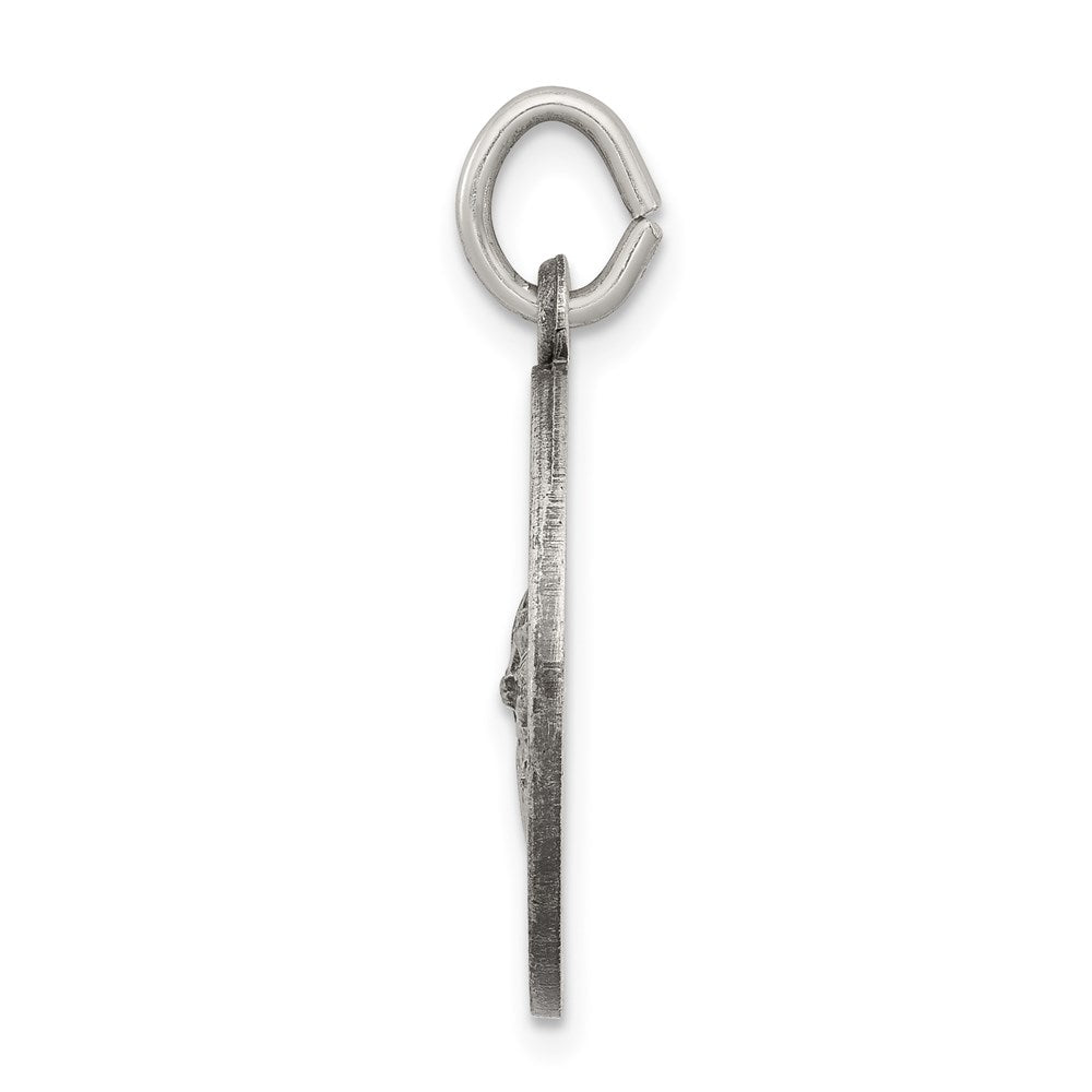 Sterlingsilber Antikisiert Saint Gerard Medaille