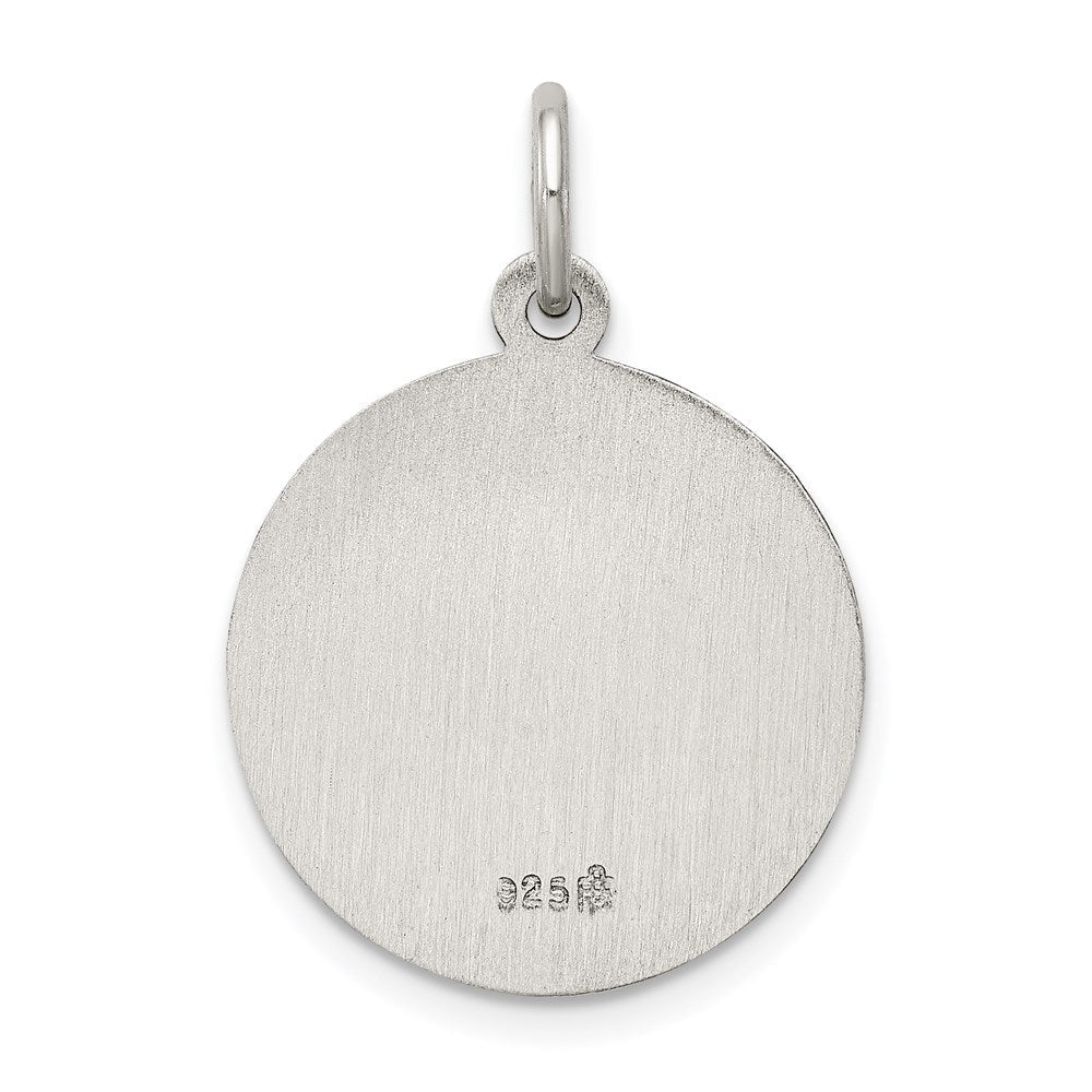 Sterlingsilber Antikisiert Saint Gerard Medaille