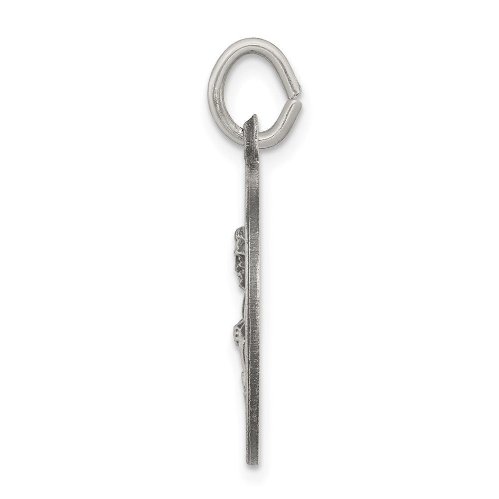 Sterlingsilber Antikisiert Saint John Medaille