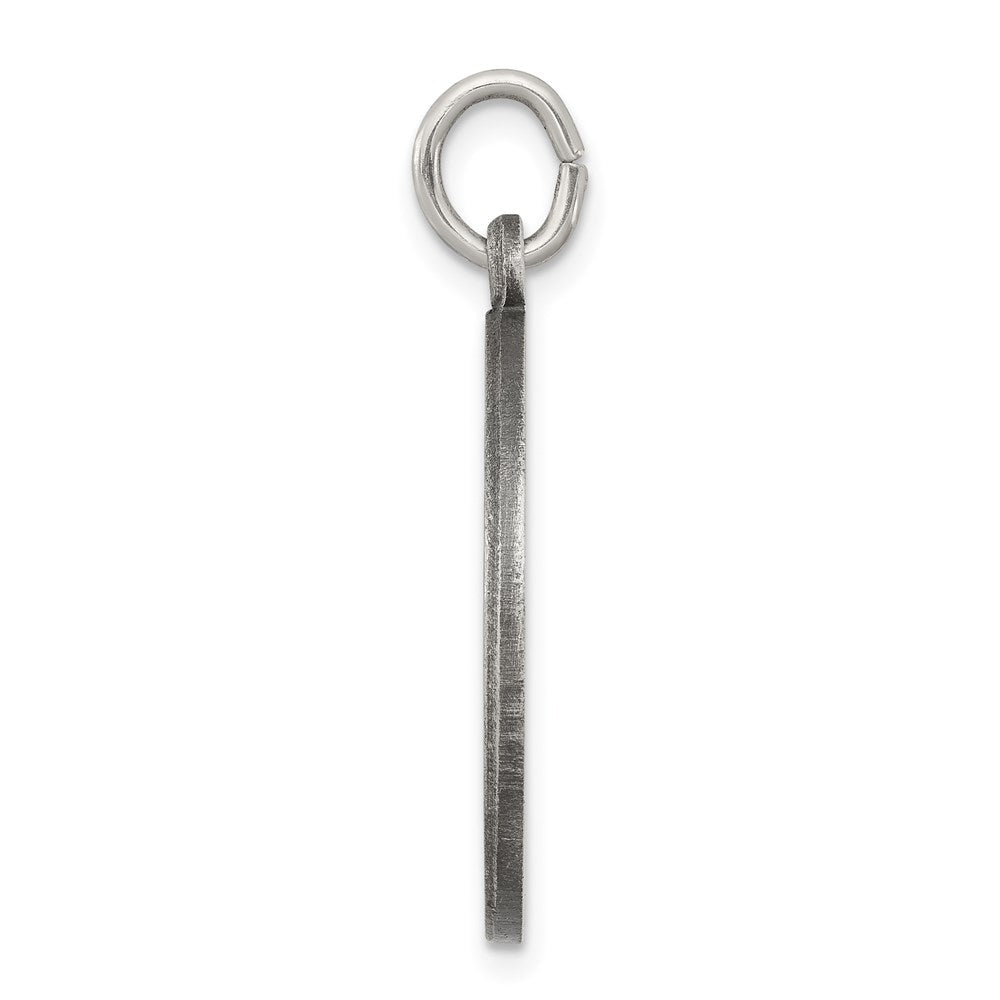 Sterlingsilber Antikisiert Saint John The Baptist Medaille