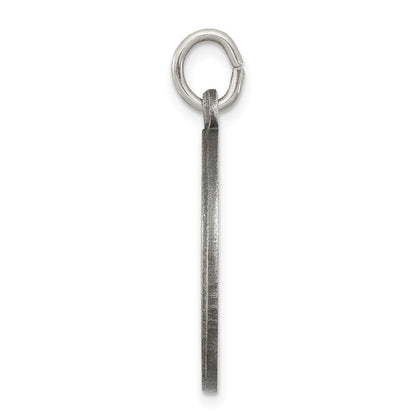 Sterlingsilber Antikisiert Saint John The Baptist Medaille