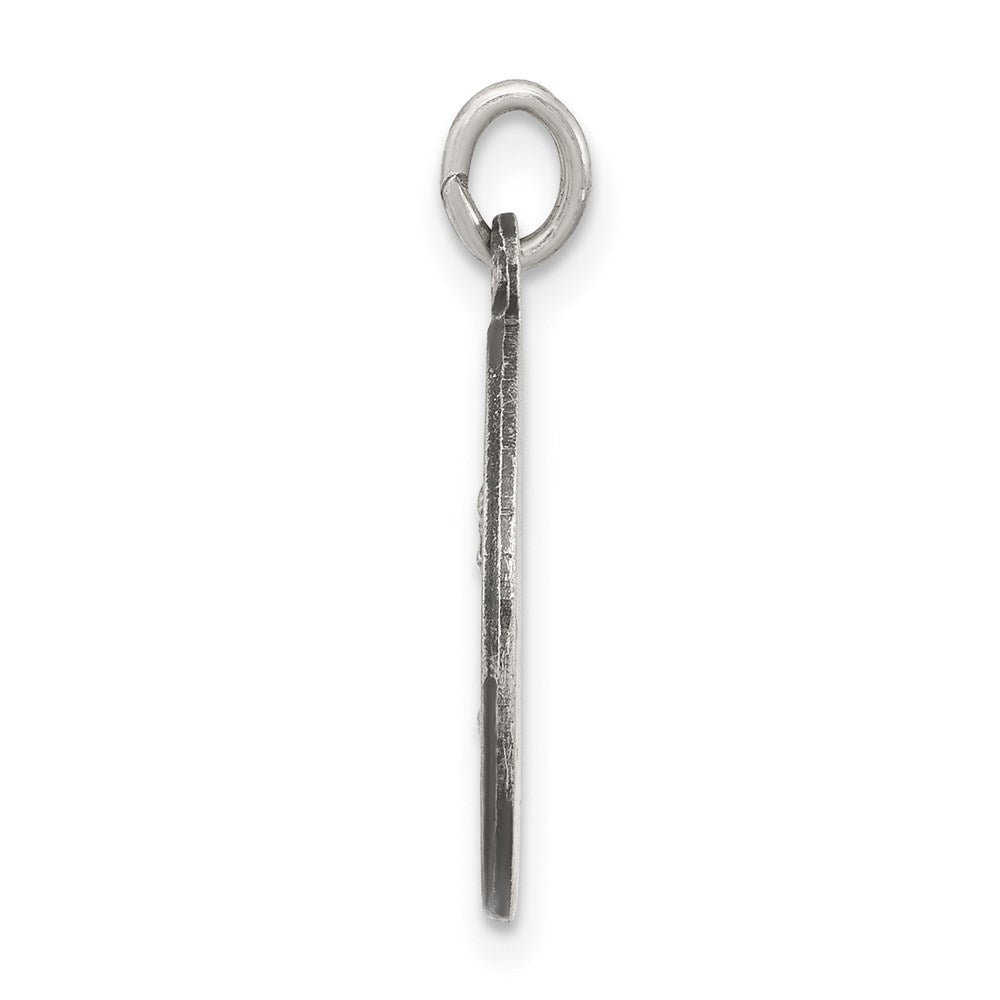 Sterlingsilber Antikisiert Saint Mark Medaille