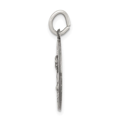 Sterlingsilber Antikisiert Saint Mark Medaille
