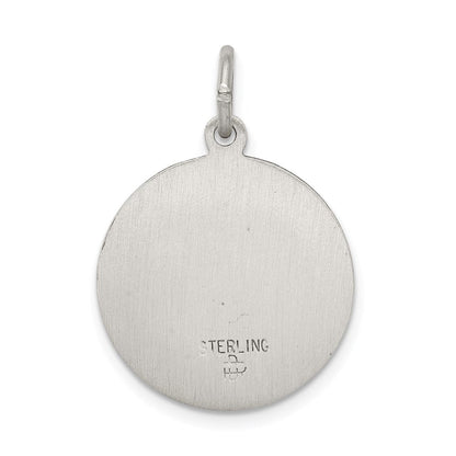 Sterlingsilber Antikisiert Saint Mark Medaille