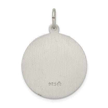 Sterlingsilber Antikisiert Saint Matthew Medaille