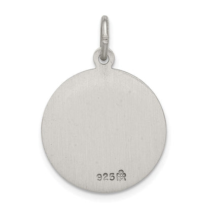 Sterlingsilber Antikisiert Saint John Neumann Medaille