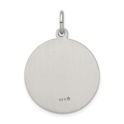 Sterlingsilber Antikisiert Saint Patrick Medaille