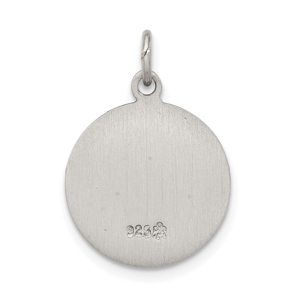 Sterlingsilber Antikisiert Saint Paul Medaille
