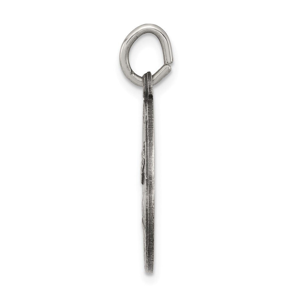 Sterlingsilber Antikisiert Saint Paul Medaille