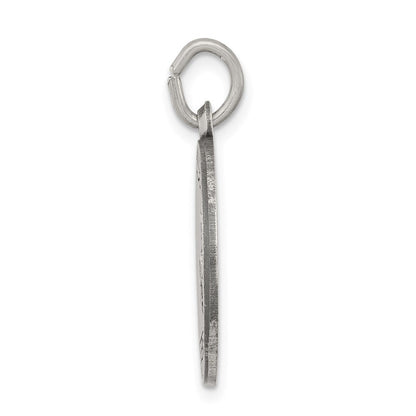 Sterlingsilber Antikisiert Saint Roch Medaille