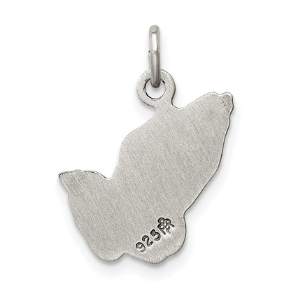 Sterlingsilber Antikisiert Betend Hands Charm