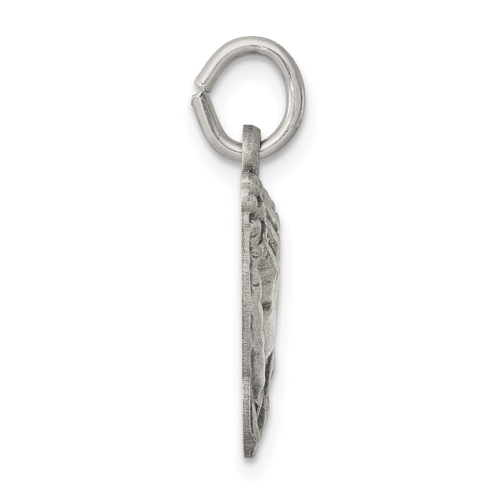 Sterlingsilber Antikisiert Betend Hands Charm