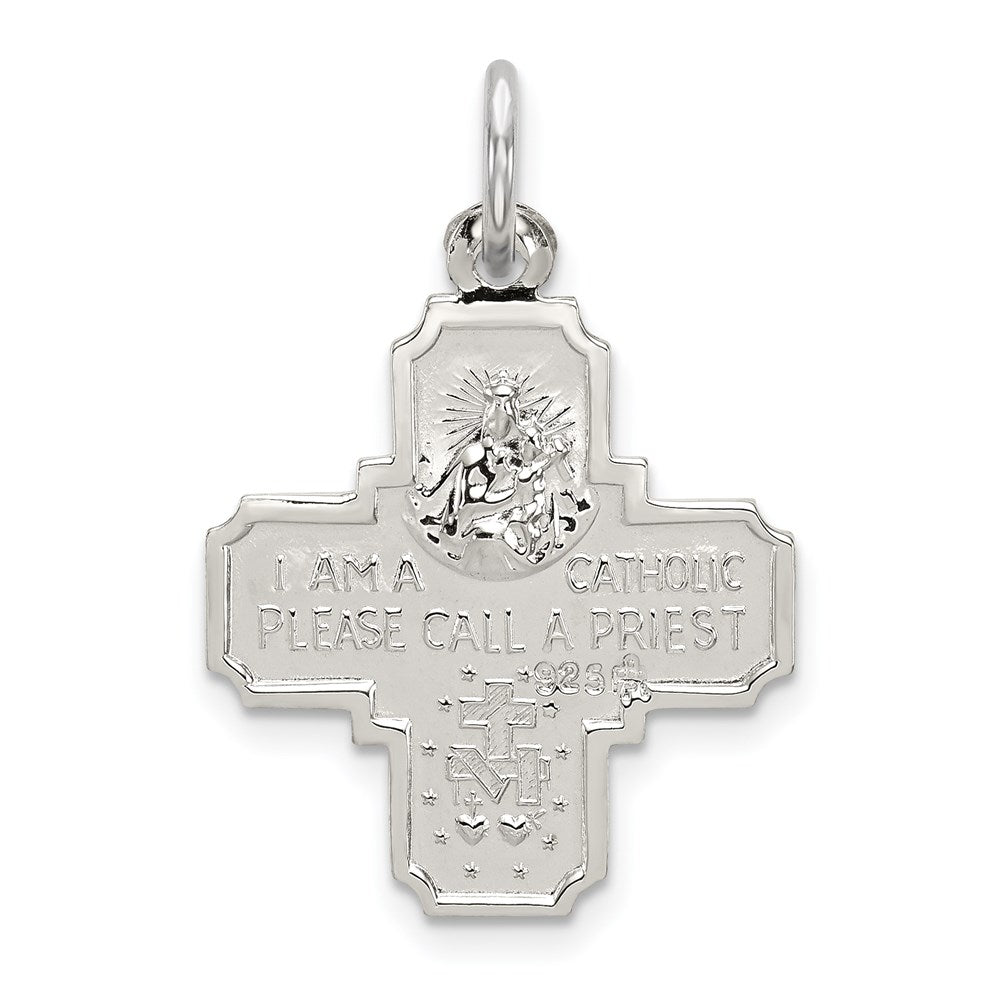 Sterlingsilber 4-way Medaille