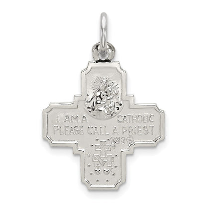 Sterlingsilber 4-way Medaille