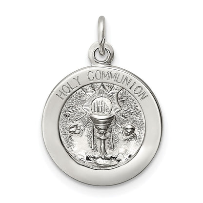 Sterlingsilber Heilig Kommunion Medaille