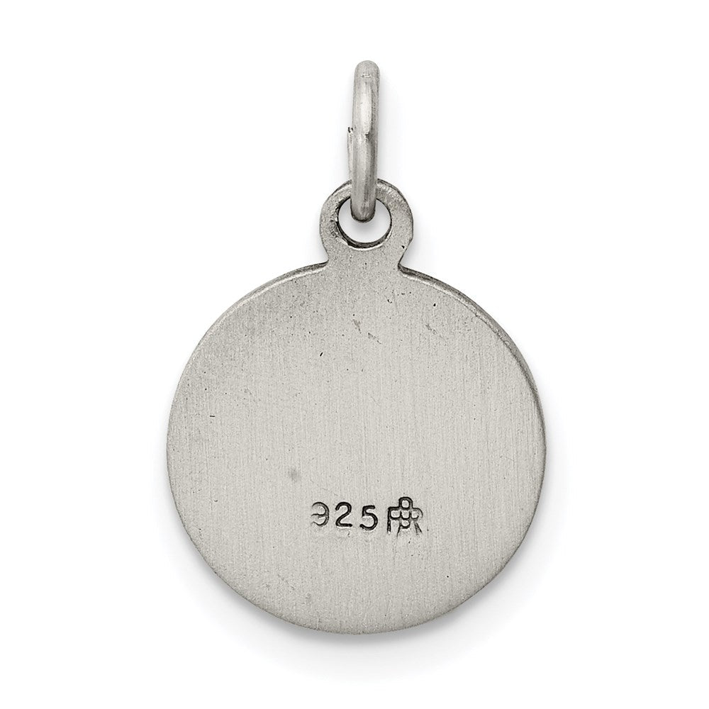 Sterlingsilber Antikisiert First Heilig Kommunion Medaille