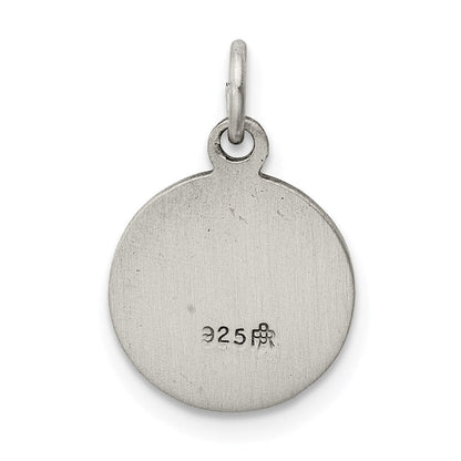 Sterlingsilber Antikisiert First Heilig Kommunion Medaille