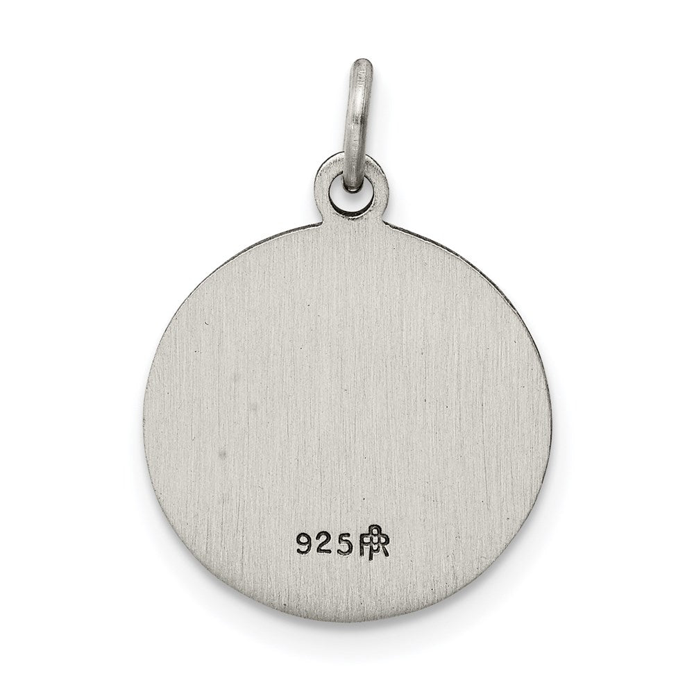 Sterlingsilber Antikisiert First Heilig Kommunion Medaille