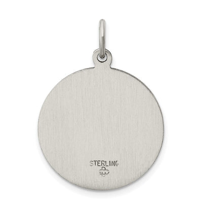 Sterlingsilber Antikisiert First Heilig Kommunion Medaille