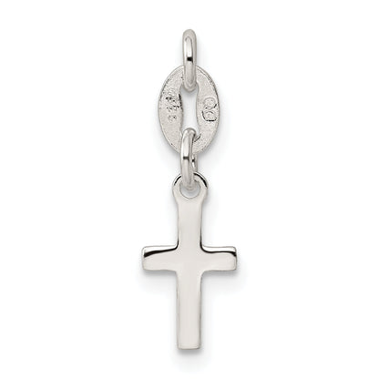 Sterlingsilber Kreuz Charm