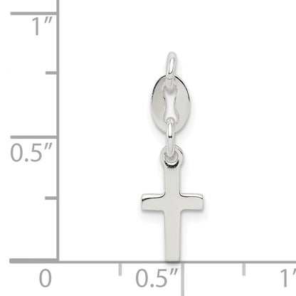 Sterlingsilber Kreuz Charm
