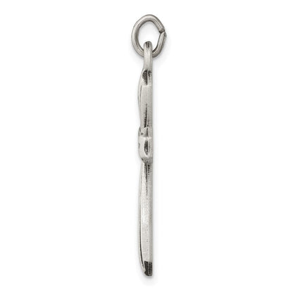 Sterlingsilber Antikisiert Kreuz Anhänger