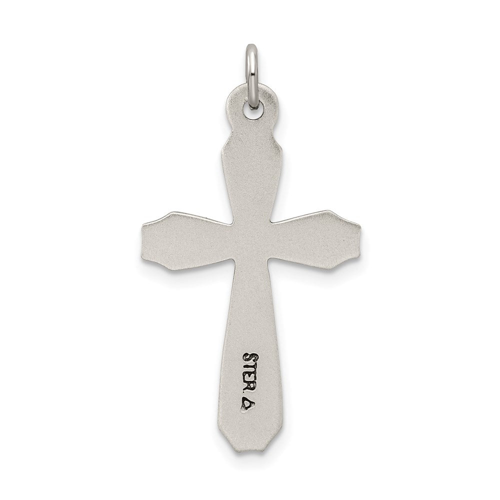 Sterlingsilber Antikisiert Kreuz Anhänger