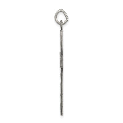 Sterlingsilber Antikisiert Kreuz Anhänger