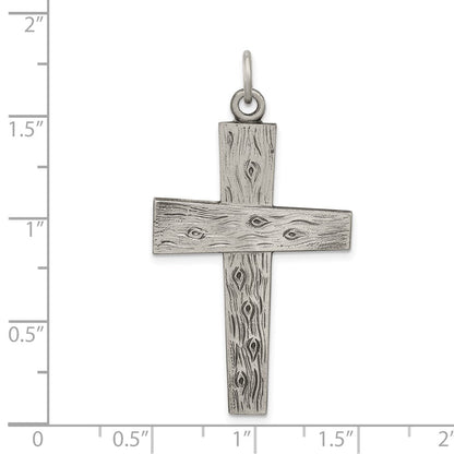 Sterlingsilber Antikisiert Kreuz Anhänger