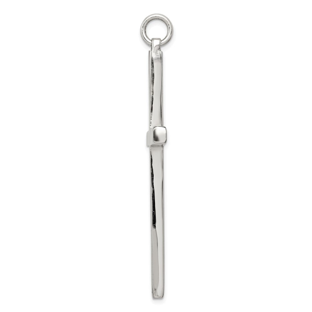 Sterlingsilber Lateinisch Kreuz Anhänger