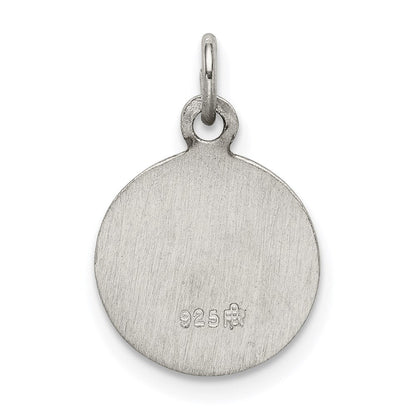 Sterlingsilber Firmung Medaille