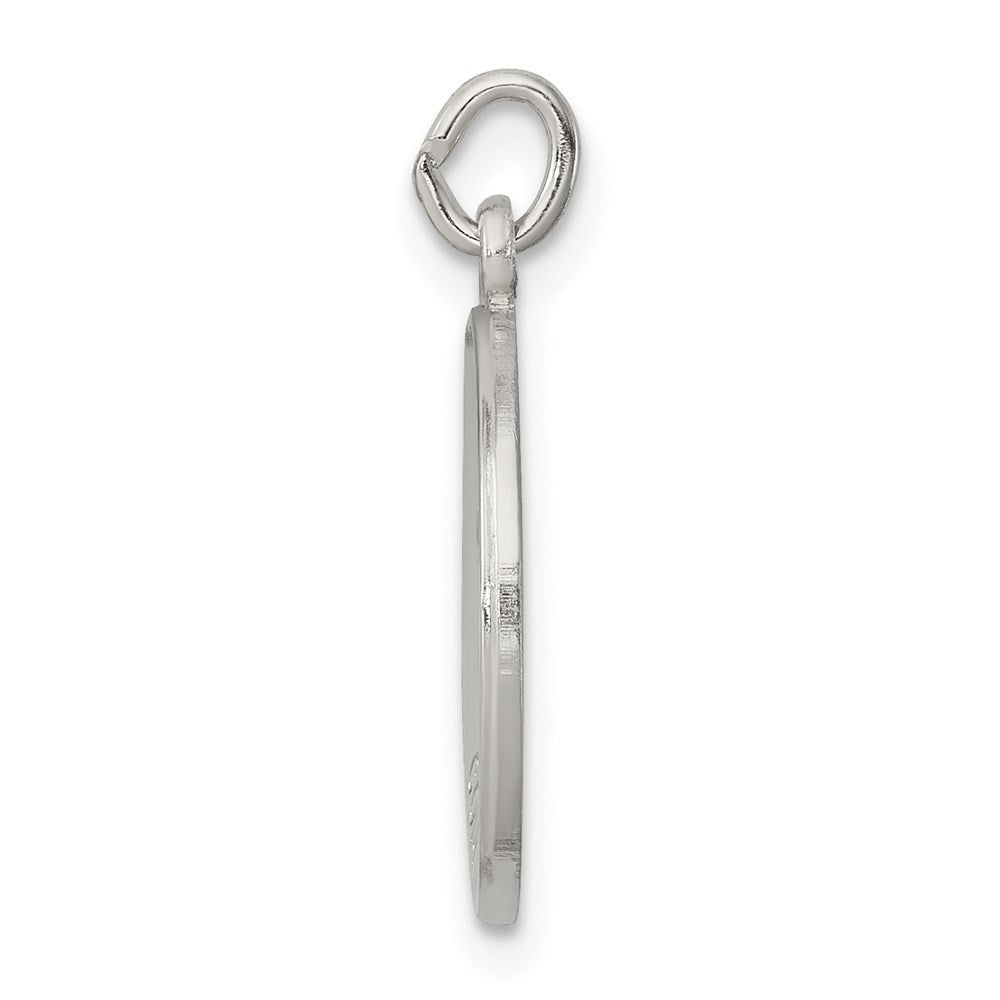Sterlingsilber Firmung Medaille