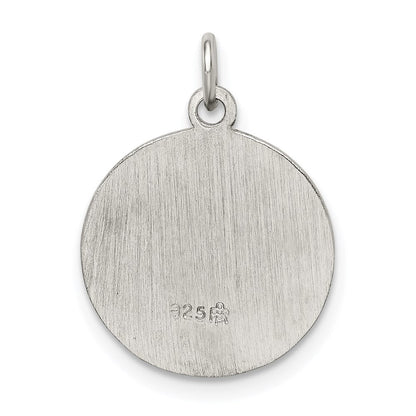 Sterlingsilber Firmung Medaille