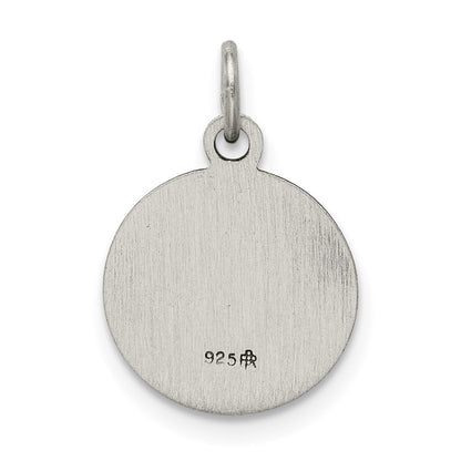 Sterlingsilber Antikisiert Firmung Medaille