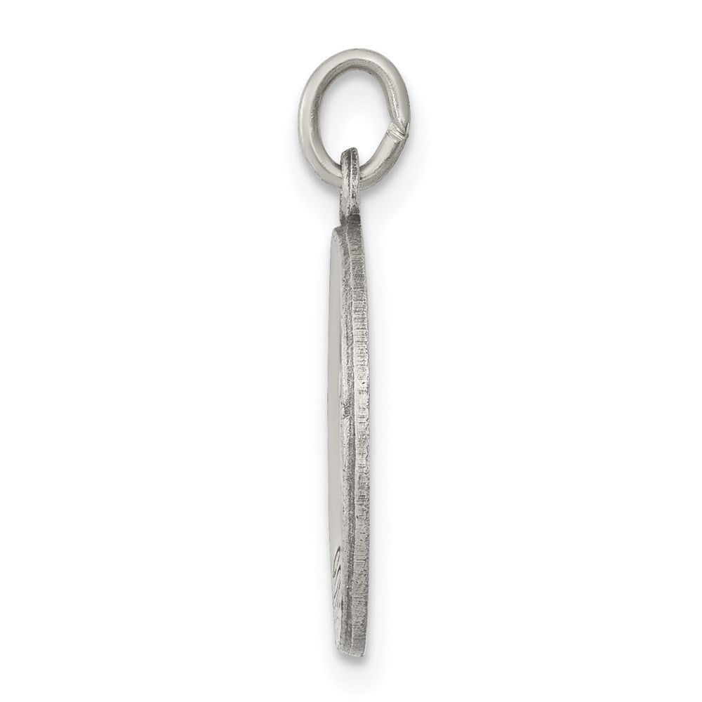 Sterlingsilber Antikisiert Firmung Medaille