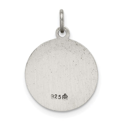 Sterlingsilber Antikisiert Firmung Medaille
