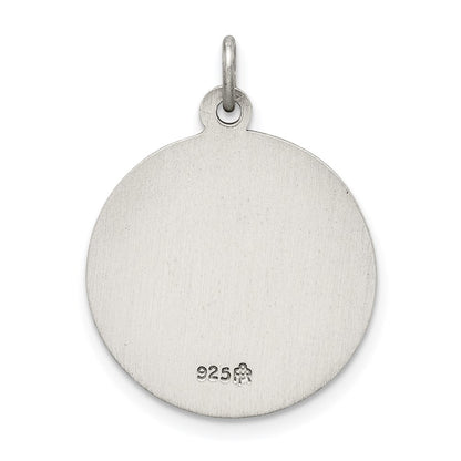 Sterlingsilber Antikisiert Firmung Medaille