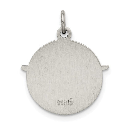 Sterlingsilber Antikisiert Heilig Geist Medaille