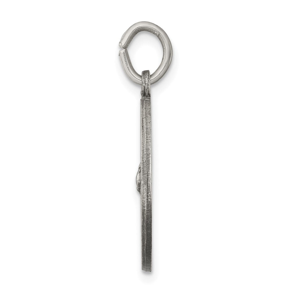 Sterlingsilber Antikisiert Heilig Geist Medaille
