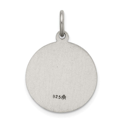 Sterlingsilber Antikisiert Heilig Geist Medaille