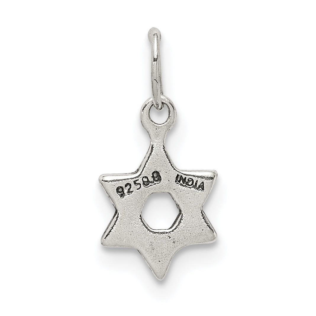Sterlingsilber Klein Stern Of David Charm