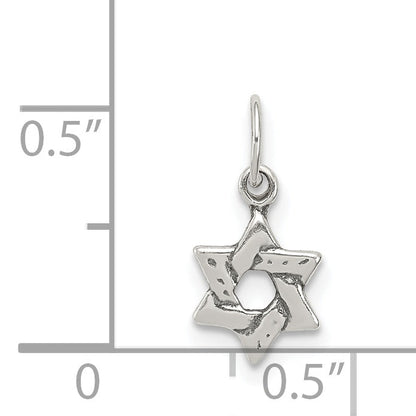 Sterlingsilber Klein Stern Of David Charm
