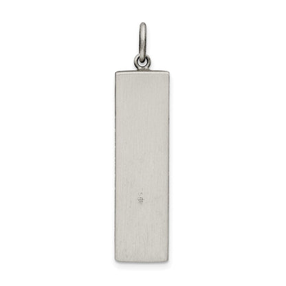 Sterlingsilber Antikisiert Mezuzah Anhänger