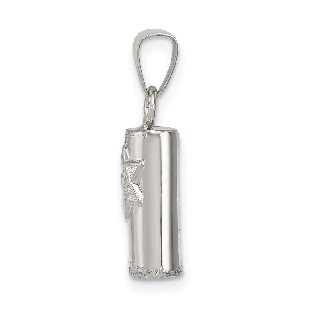 Sterlingsilber Mezuzah Anhänger